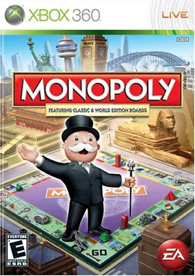 Monopoly Microsoft Xbox 360 Game • $15