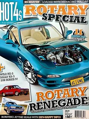 Hot 4s Rotary Special Magazine Mazda RX2 RX3 RX5 RX7 FC FD Savanna • $20