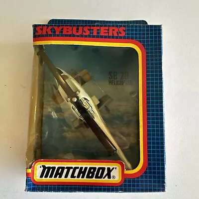 SB-20 Helicopter - 28653 Matchbox Skybusters 2987  - 1987 • $10