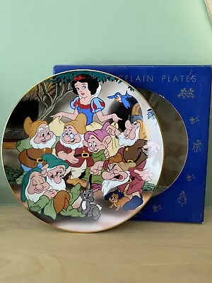 Disney Kenleys Plate Snow White And The 7 Dwarves Seven Dwarfs • £12