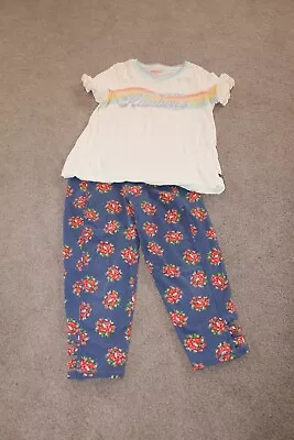 Matilda Jane Girl Size 12 Short Sleeve Top & Size 14 Capri Lot Of 2 VVGUC • $18