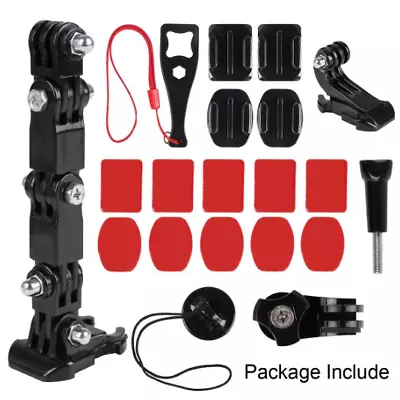 Motorcycle Helmet Arm Set For Gopro Hero Sports Camera Mount Holder Accessories  • $9.39