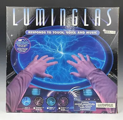 16  Luminglas Green Touch Voice Music Interactive Plasma Light • $247.50