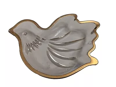 Vintage  Mikasa Crystal Bird Candy/Trinket Dish • $12.99