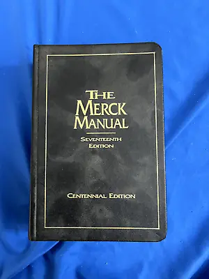The Merck Veterinary Manual: A Handbook Of Diagnosis Therapy Etc 7th Edition  • $9