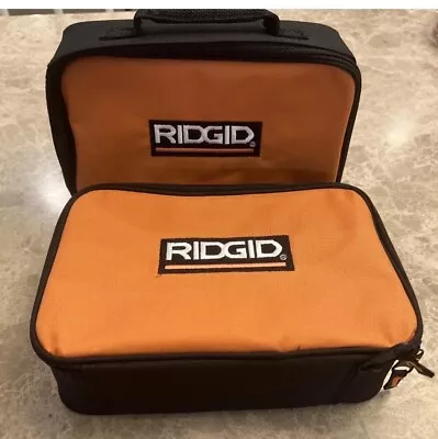 Lot 10 New RIDGID 10” X 7” X  4” Heavy Duty Contractors Tool Bag Soft • $19.99