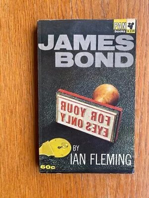 Ian Fleming For Your Eyes Only 1st Mass Market Ed 7th Printing UK James Bond • $15