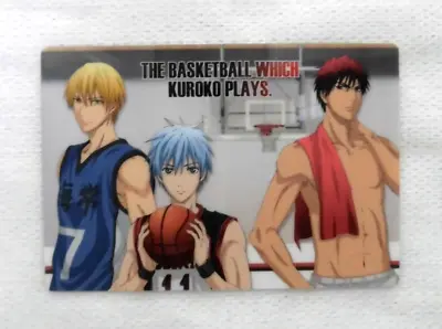 The Basketball Which Kuroko Plays Plastic Card Tetsuya Kagami Taiga Kise K1-24 • $4.50