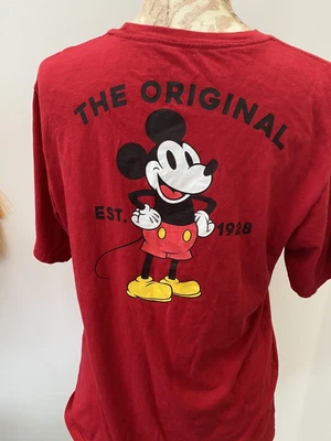 £3.50 • Buy Vans Disney Ladies Mickey Mouse T Shirt Top Size Xl 14-16