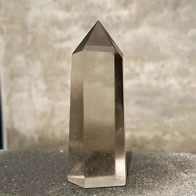 87G  Natural Clear Quartz Obelisk White Crystal Energy Column Healing • $3.25