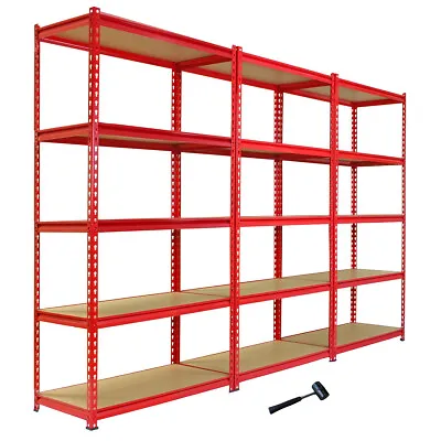 Garage Racking Storage Shelving Unit Shelves Steel Heavy Duty Metal Shelf 5 Tier • £189.99