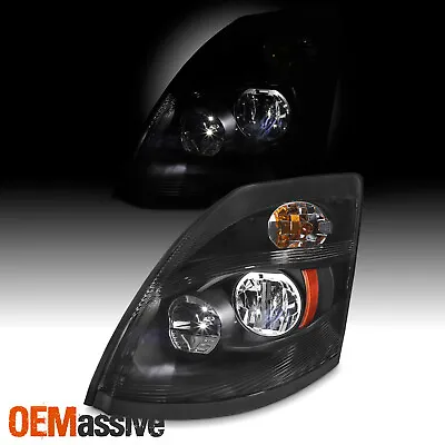 $324.99 • Buy For 14-17 Volvo VNL Truck Black LED High/Low Beam Headlight Driver Left Side