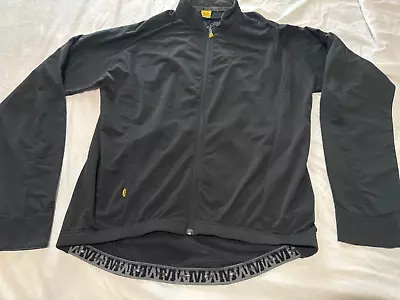 Mavic Cycling Jacket - Pirate Black 2XL Warmtech • $16.99