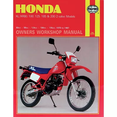 HAYNES Repair Manual - Honda XL/XR With 80cc Thru 200cc Engines (78-87) • $42.92