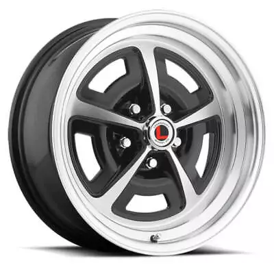 Legendary Wheels Magnum 500 Gloss Black W Machined 15x8 In For Ford Dodge Truck • $206.95