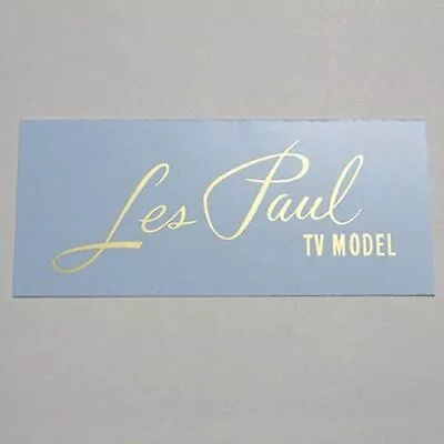 GIBSON Les Paul TV MODEL Repair Logo Decal Water Paste Type • $45.84