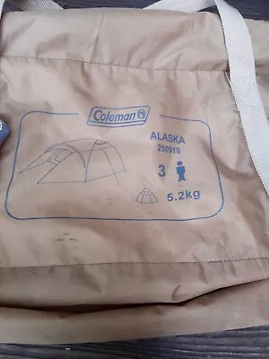 Coleman Alaska 3 Man Tent      Missing Inner Tent  • £19.99