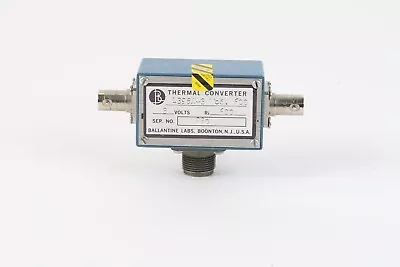 Ballantine Labs 1395A-3 Mod 60- 3 Volts 600Ri Thermal Converter • $728.59