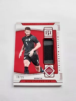 2022 Panini National Treasures Road To World Cup Timeline Materials TM-DCC 19/25 • £1.89