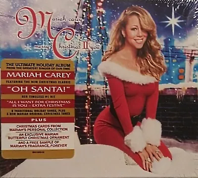 RARE BRAND NEW Mariah Carey Merry Christmas II You CD With Bonuses • $129.99