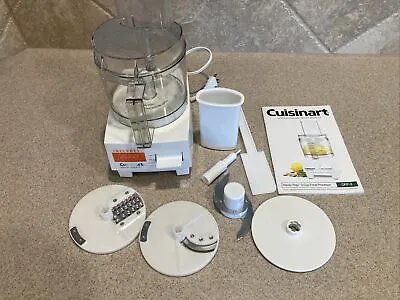 Cuisinart Handy Prep 3-cup Food Processor DFP-3 Full Set • $49