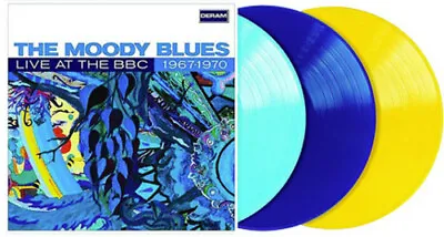 The Moody Blues - Live At The BBC 1967-1970 [New Vinyl LP] Blue Colored Vinyl • $44.67