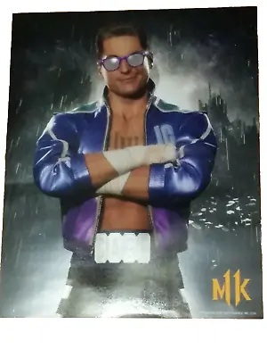 Mortal Kombat 11 Johnny Cage Double-sided Promotional Poster - 10  X 8  • $7.99