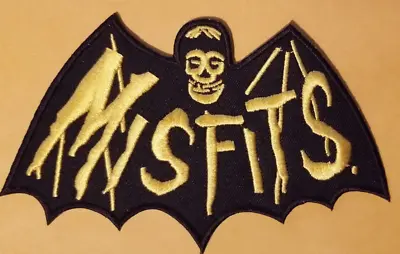 Misfits Band Embroidered Patch Approx. 3x5 Worldwide Shipping • $7.63