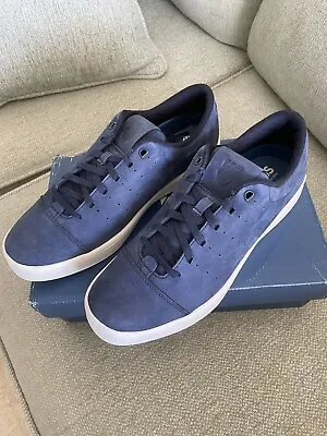 K Swiss Blue Classic Mens Size 9.5 US Sneakers Leather EUR 42.5 Skate Surf • $45