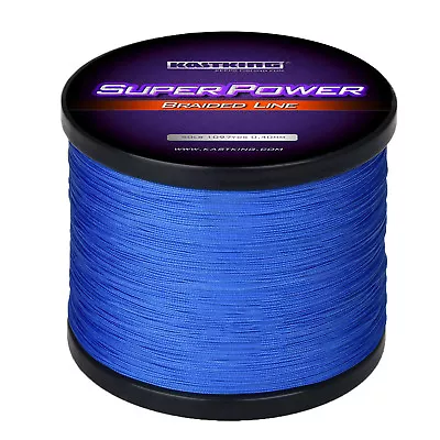 KastKing SuperPower Braid Fishing Line (330-1094 Yds)Blue Select LB Test Line • $21.17