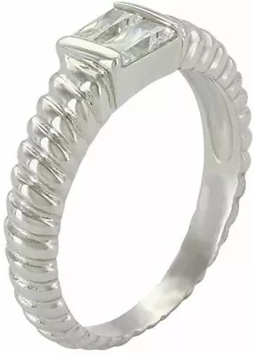 Montana Silversmiths Womens Sterling By Perfect Pair Rope Ring • $99