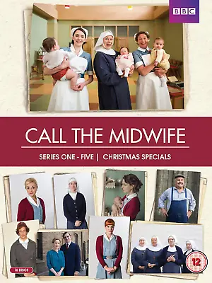 CALL THE MIDWIFE COMPLETE SERIES 1-5 DVD COLLECTION SEASON 1 2 3 4 5 UK R2 New • £19.45