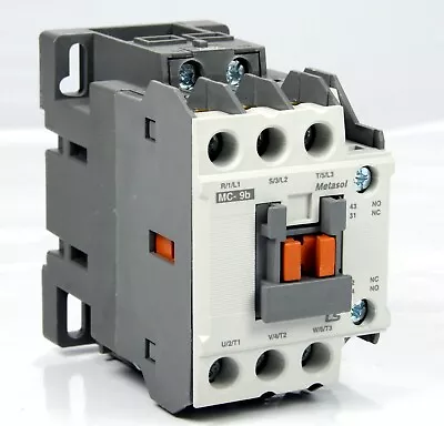 LS Metasol Contactor Relay MC-9B Coil: 230V 50/60HZ 3 Pole 25A 4kW 7.5Hp • $14.95