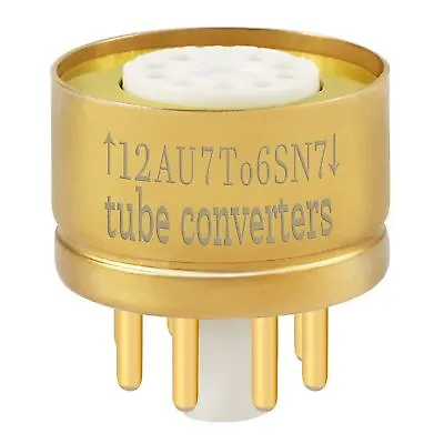 Amptata 12AU7 X7 T7 ECC83 82 To 6SN7 CV181 6SL7 Vacuum Tube Adapter Converter • $24.19