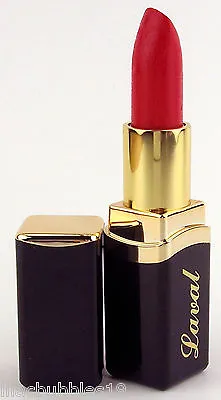 Laval Lipstick Red Desire #261 Classic Bright Scarlet Vivid Vamp Goth Halloween • £3.98