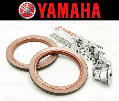 Exhaust Manifold Gasket Repair Set Yamaha XVS1300 V-star / Stryker 2007-2015 • $31.99