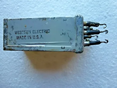 Vintage Western Electric D-167775 Capacitor ! • $149