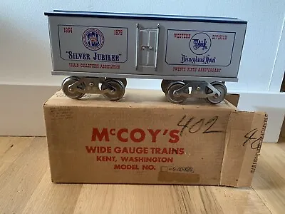 McCoy's 1000-79 Silver Jubilee National Convention TCASTD 1979 Disneyland Boxcar • $39