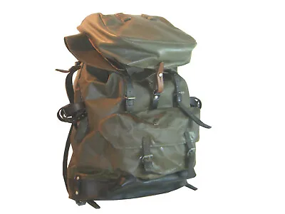 Swiss Military Mountain Backpack / Ruck / Rubberized /Bread Bag (Stock # G) • $175