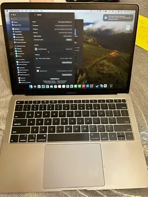 Apple MacBook Air 13.3  (128GB SSD Intel Core I5 8th Gen. 3.60 GHz 8GB)... • $275