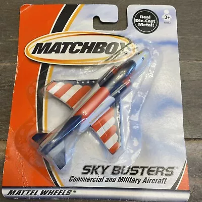 Matchbox Sky Busters Commercial & Military Aircraft F-4 Navy Bicentennial Plane • $29.99