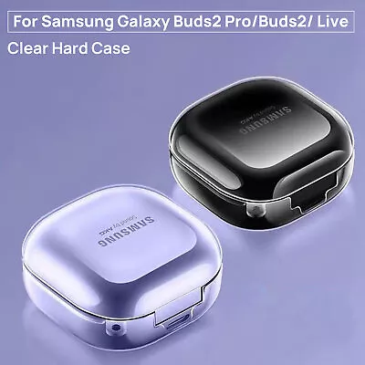 Fr Samsung Galaxy Buds2 Pro Live FE Earbuds Earphone Clear Protective Cover Case • $7.65