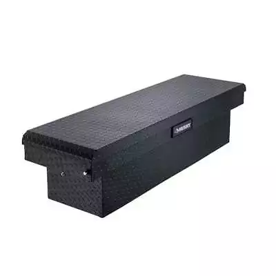 71.36 In. Matte Black Aluminum Full Size Crossbed Truck Tool Storage Box • $481.40