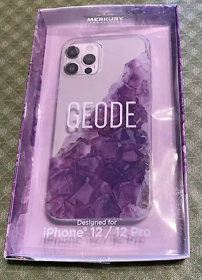 Merkury Innovations Geode IPhone Case - IPhone 12 / 12 Pro New NIB • $13.40