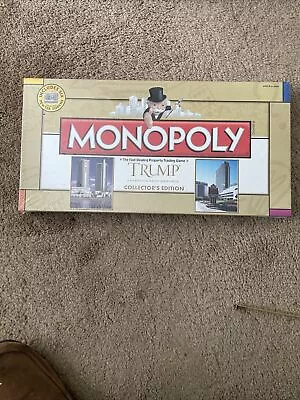 Monopoly TRUMP Entertainment Resorts COLLECTOR'S EDITION   New Sealed! • $250