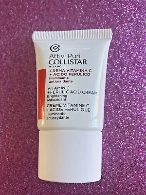 Attivi Puri Collistar Vitamin C + Ferulic Acid Cream 15ml Brand New & Sealed • £5.95