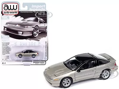 1990 Mitsubishi Eclipse Gsx Lasalle Silver 1/64 By Auto World 64432-awsp149 A • $8.99