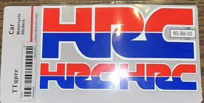 3 HONDA HRC VMX Decal AHRMA Decal Stickers Vintage CR125 250 360 400 500 MX CRF • $6.95