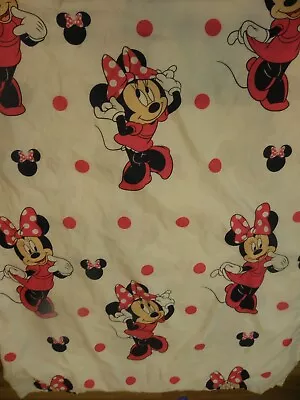 Minnie Mouse Full Flat Sheet + 2 Pillowcases • $19.99