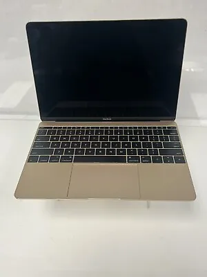 Apple MacBook 2015 12  A1534 Intel Core M 1.1 GHz 8 GB Ram 256 GB SSD - Gold • $99.99